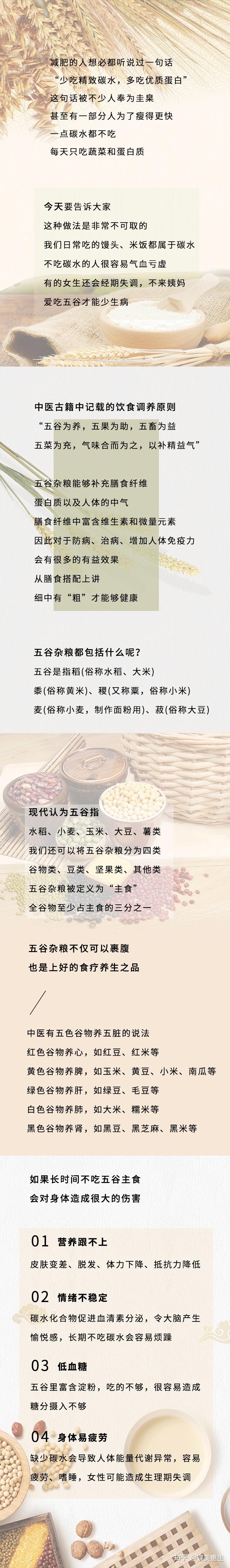 五谷养生食疗配方表格(五谷养生食疗配方表格下载)