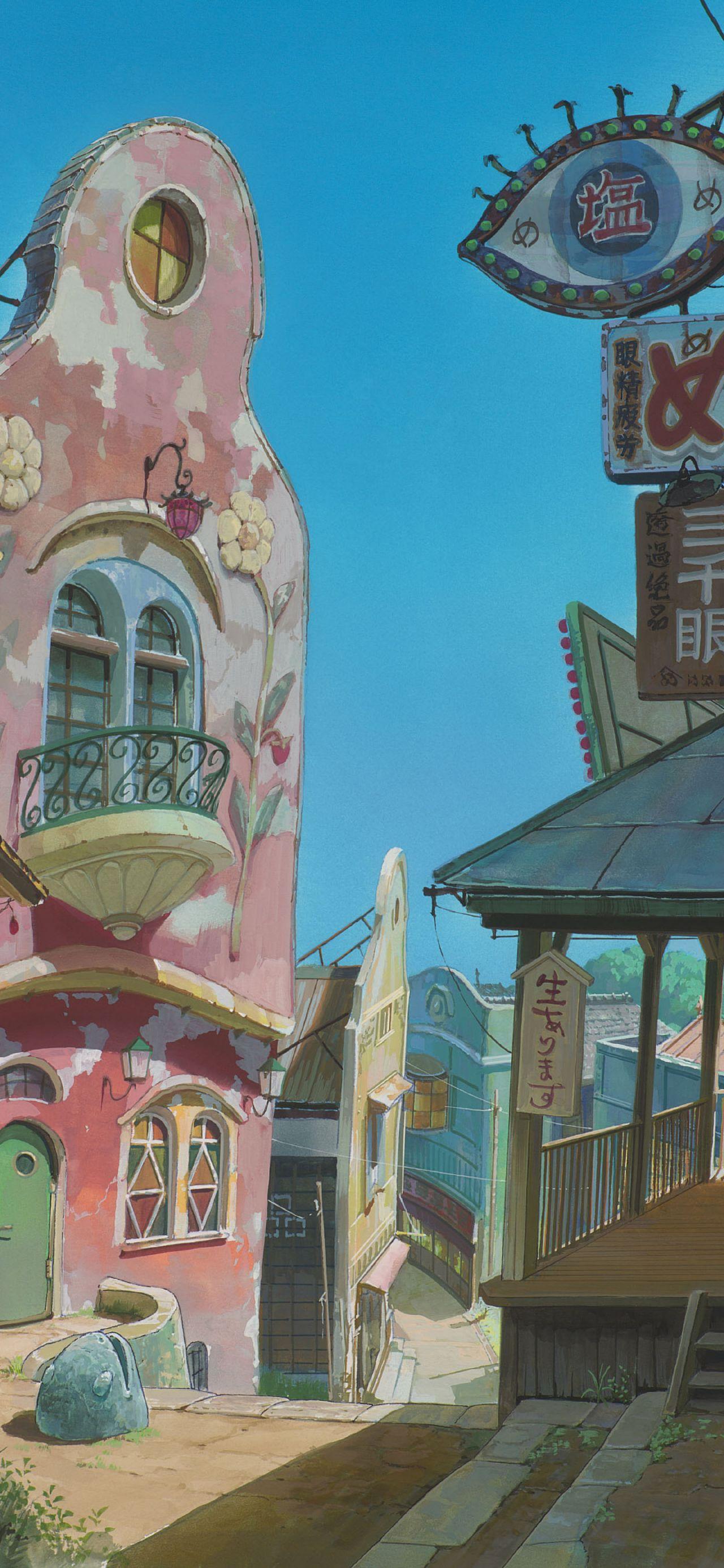 宫崎骏动漫里面有没有很适合做壁纸(手机or ipad)的图? - 知乎