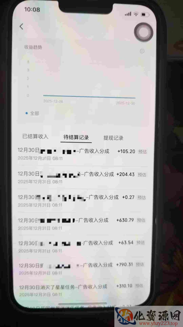 全网首发，视频号撸广告收益，无任何成本，每天操作1个小时即可，收益几十到几张