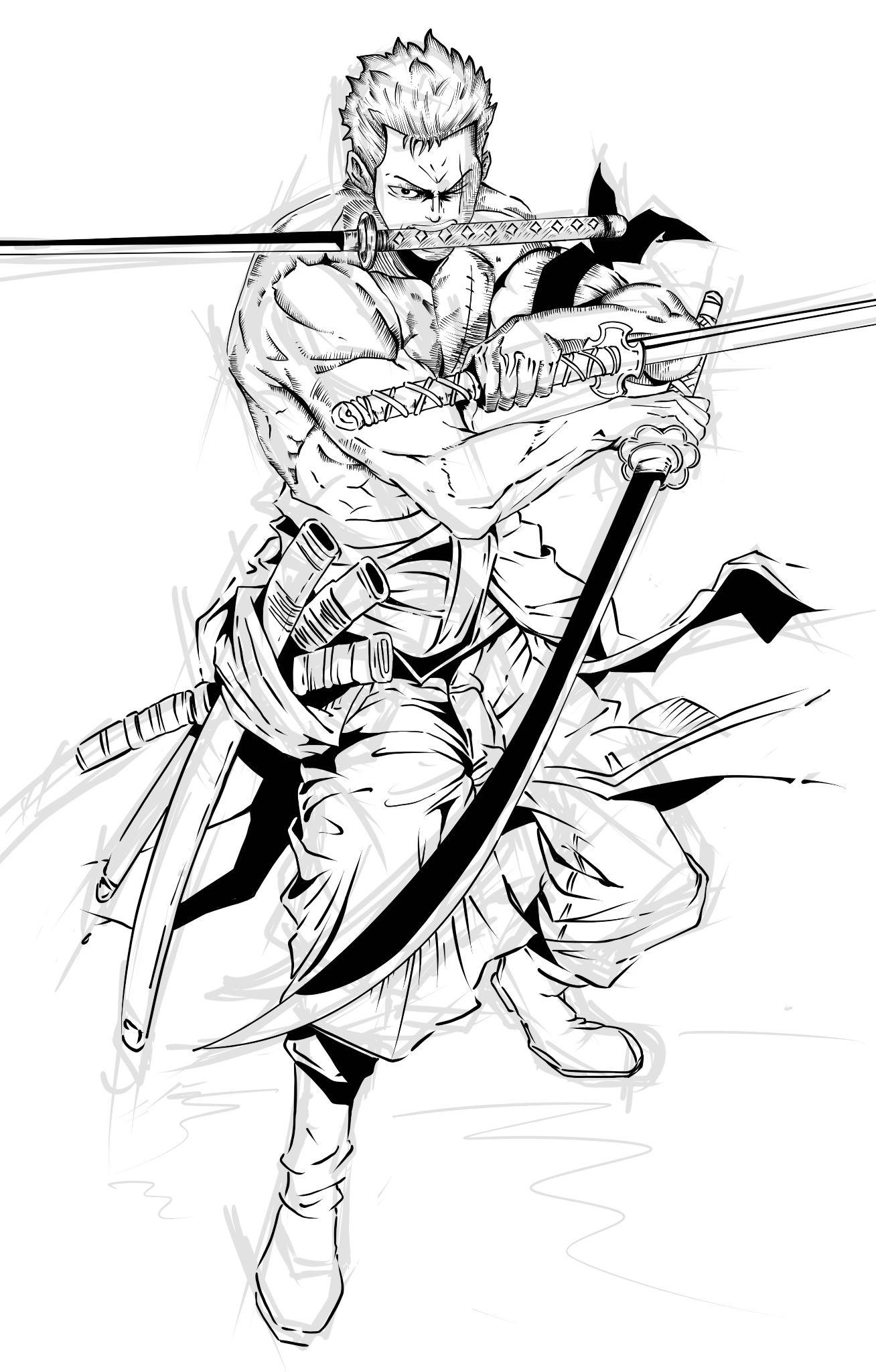 有没有高清的索隆壁纸