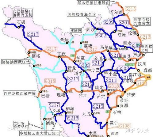 为什么甘肃属于偏远地区而四川不是