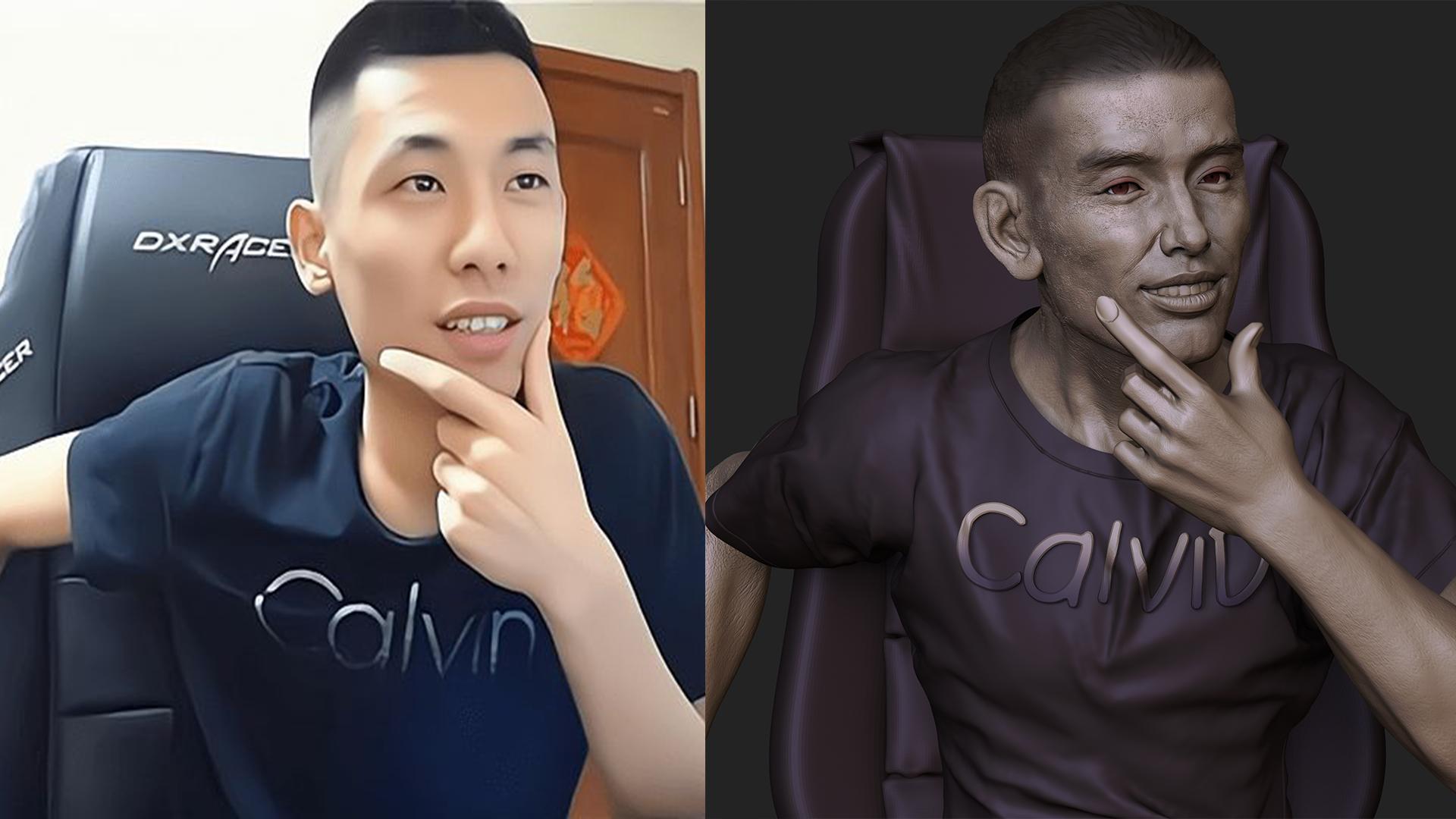 如何成为角色建模师今天做的是旭旭宝宝