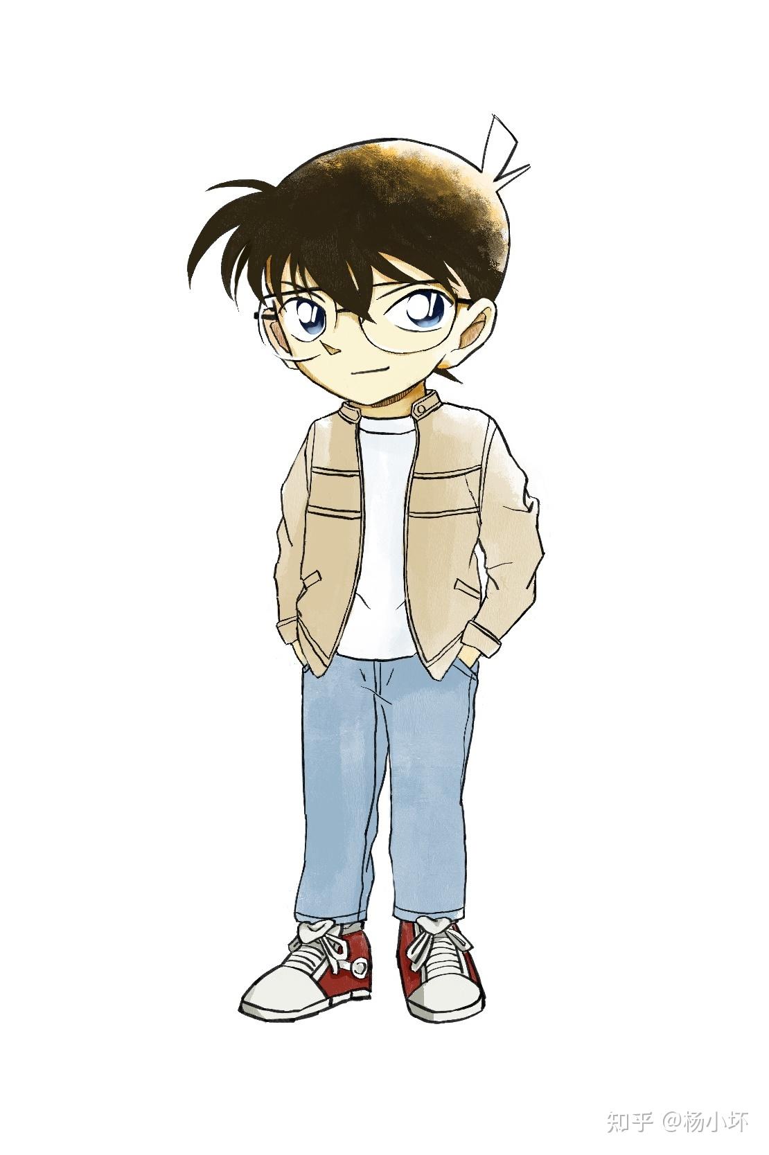 如何评价柯南的衣着搭配?