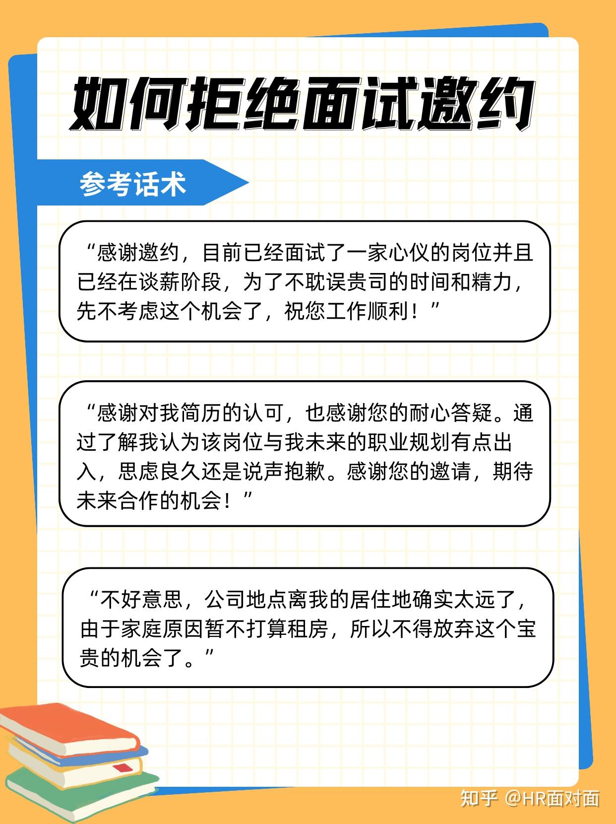 求职】不想参加的面试，该怎样委婉拒绝？教你高情商推掉面试邀约！ - 知乎