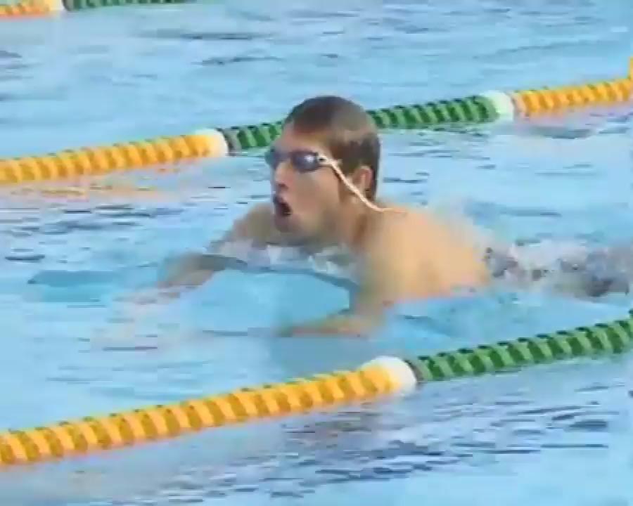 伊恩索普自由泳示范哼哼讲解