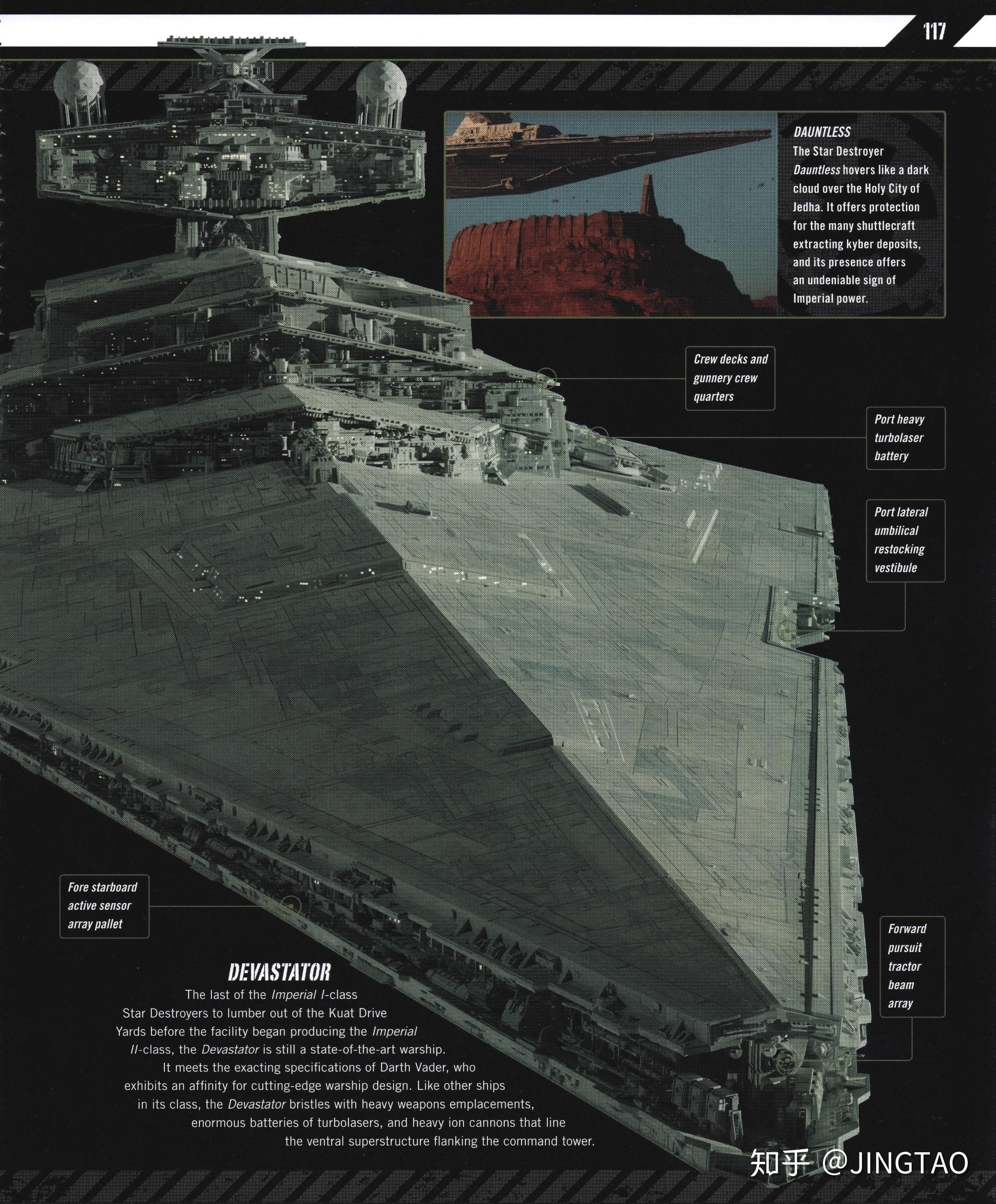 星球大战帝国级歼星舰Ⅰ型和Ⅱ型有啥区别啊,正传里的都是Ⅱ型歼星舰