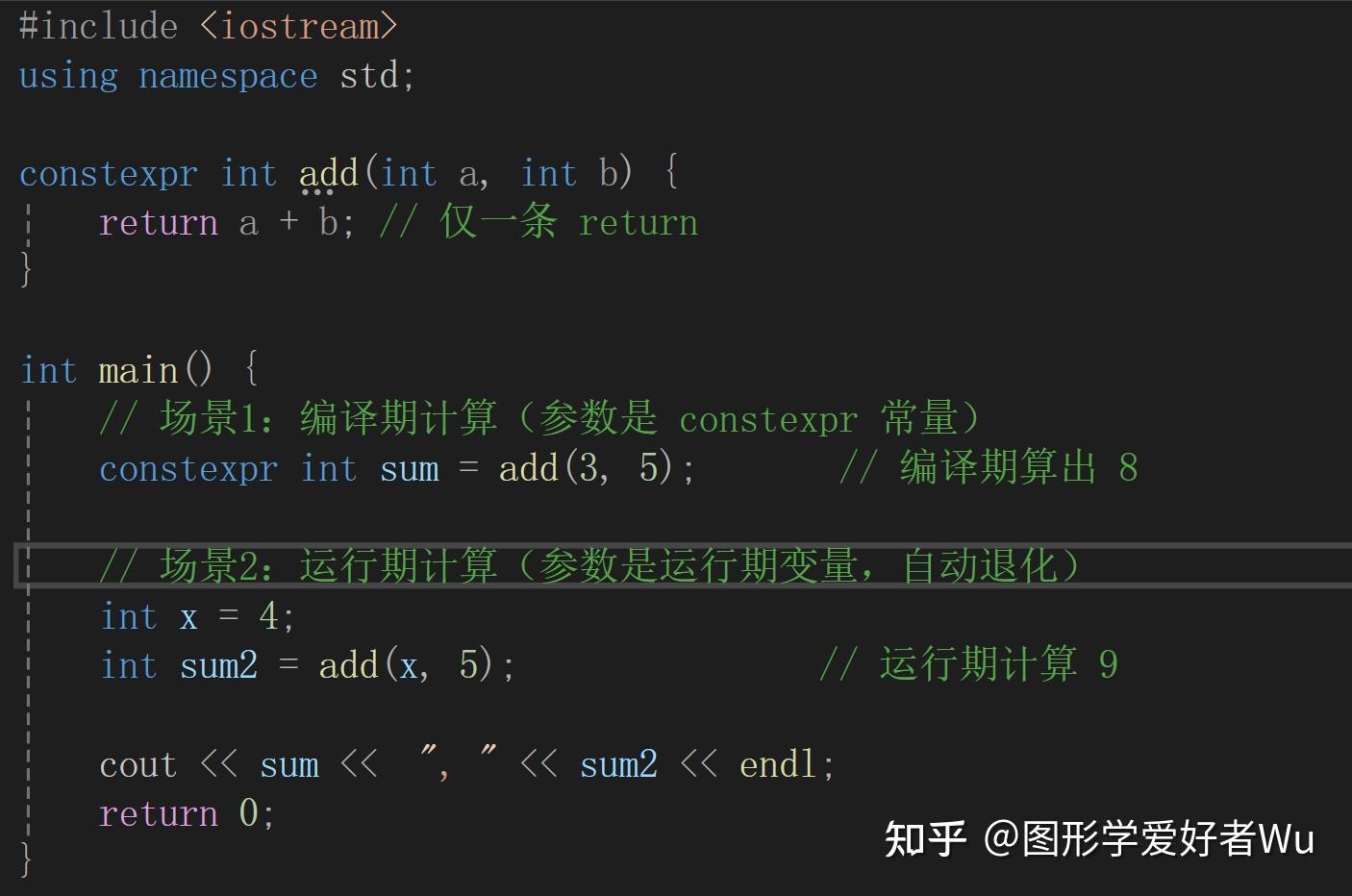 每日一个C++知识点|const 和 constexpr 的区别 - 知乎