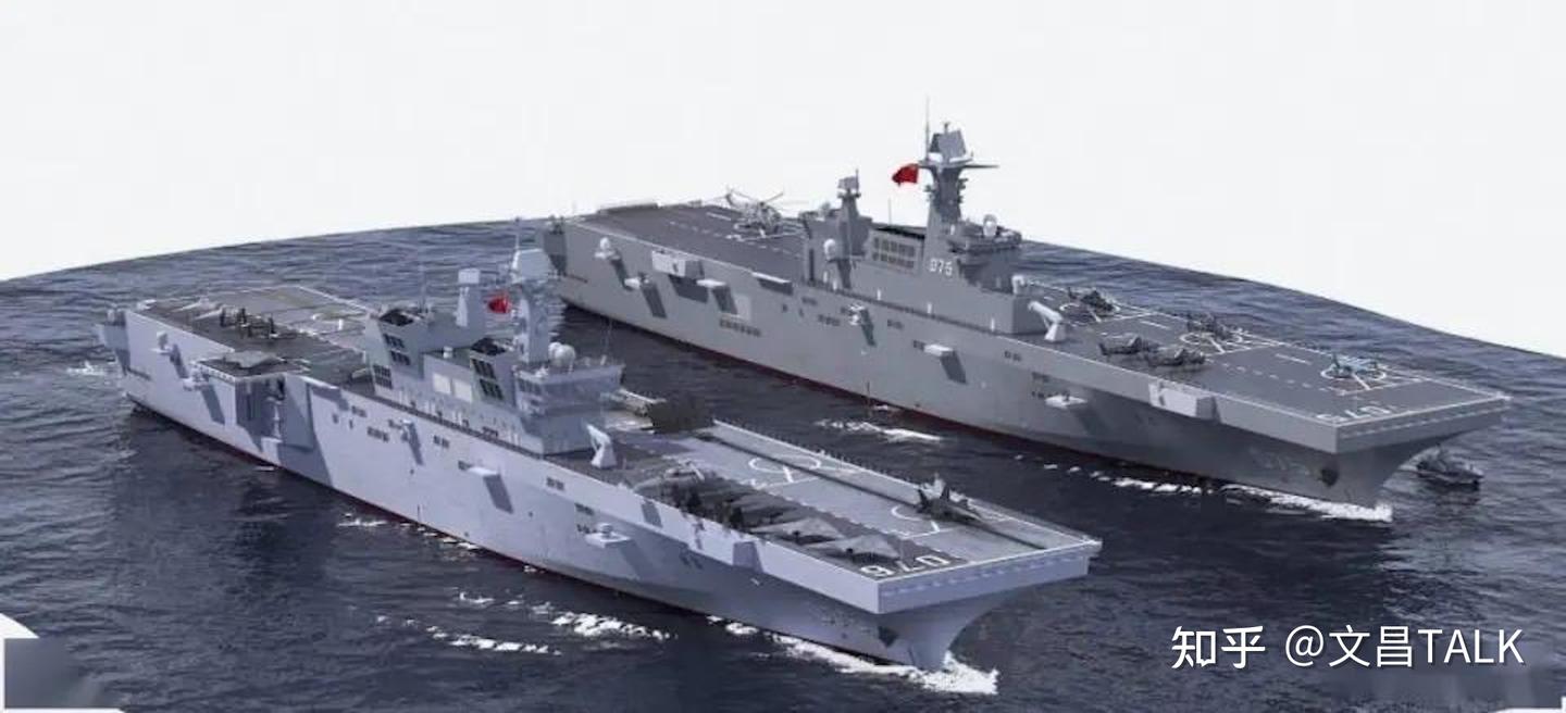 076舰体建造接近尾声，美不解：为啥它的弹射器比福建舰还长？ - 知乎