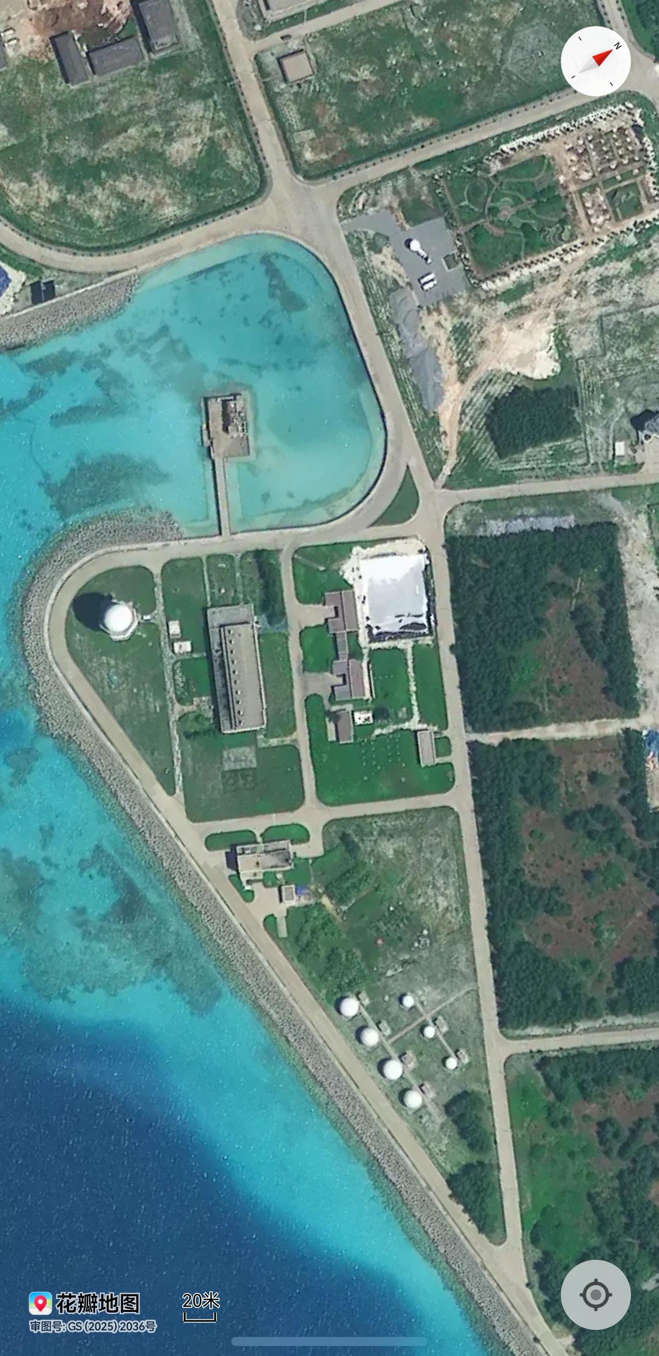中国南沙群岛美济礁等岛礁卫星图更新(2026.2.11) - 知乎