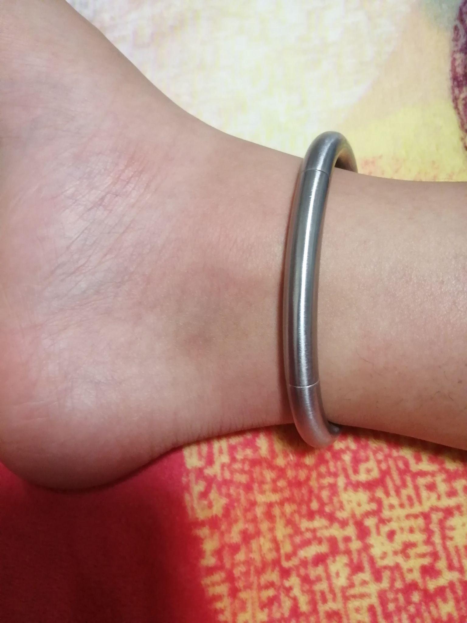 戴不锈钢脚镯睡觉舒服吗? - 知乎