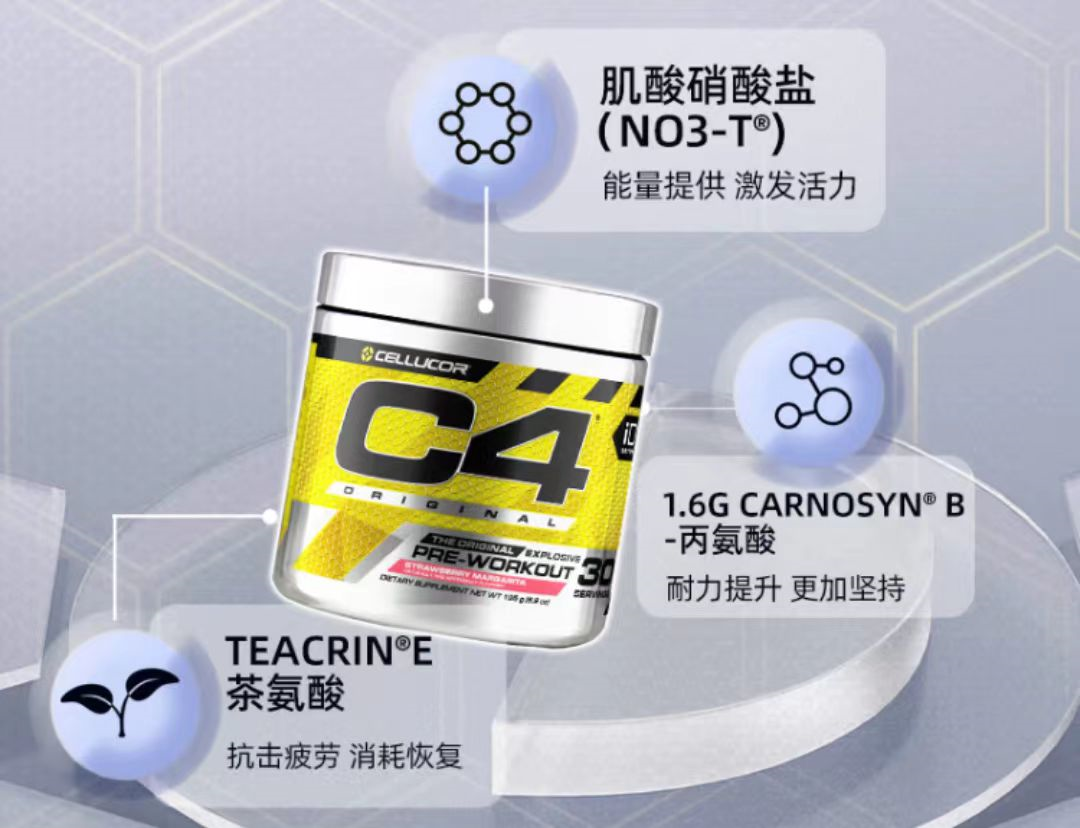 有靠谱的健身补剂推荐吗?Cellucor c4氮泵值得入吗?