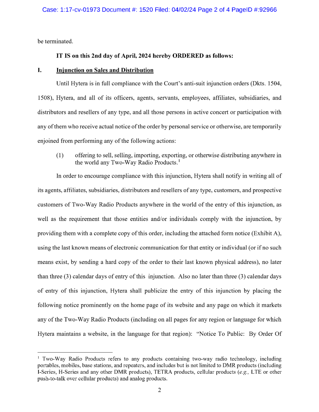 突发！美国禁止海能达在世界任何地方销售任何对讲机产品！ - 知乎