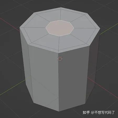 Blender细分曲面建模 - 圆柱体 - 知乎