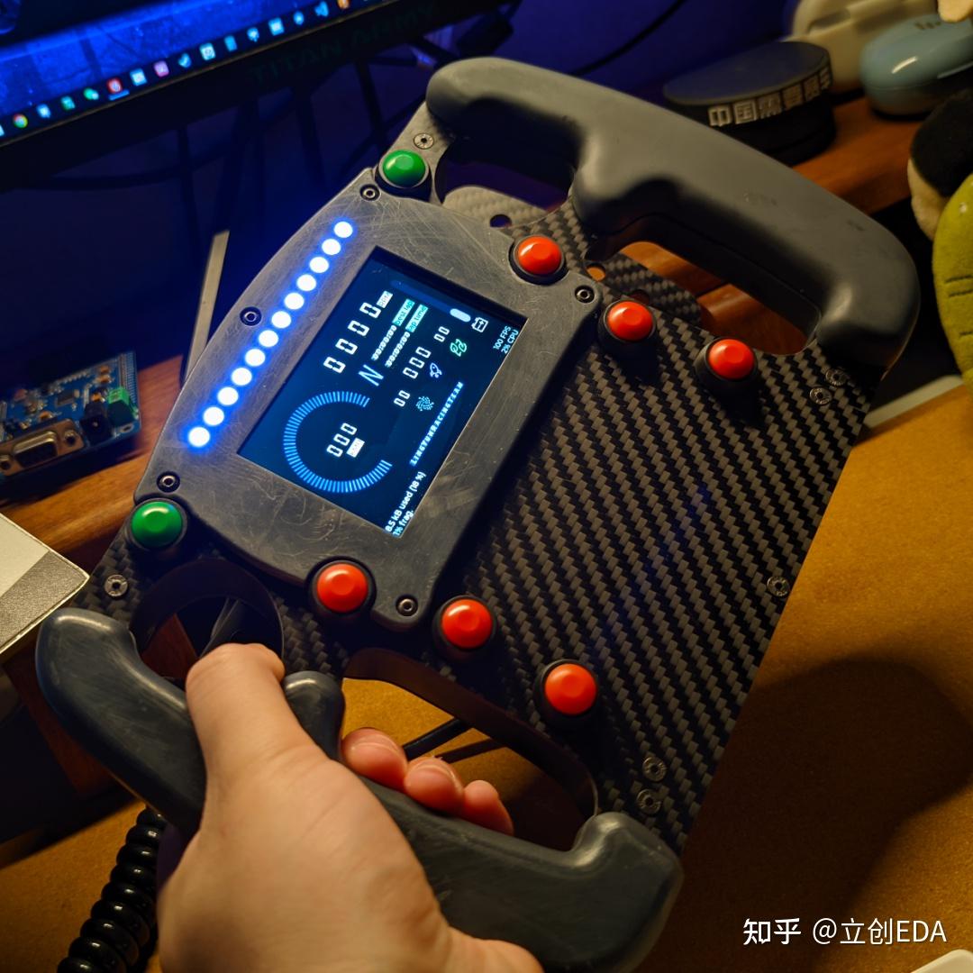 用STM32做了一个方向盘,比买的更合心意,电路代码开源!适用于大学生方程式汽车大赛 - 知乎