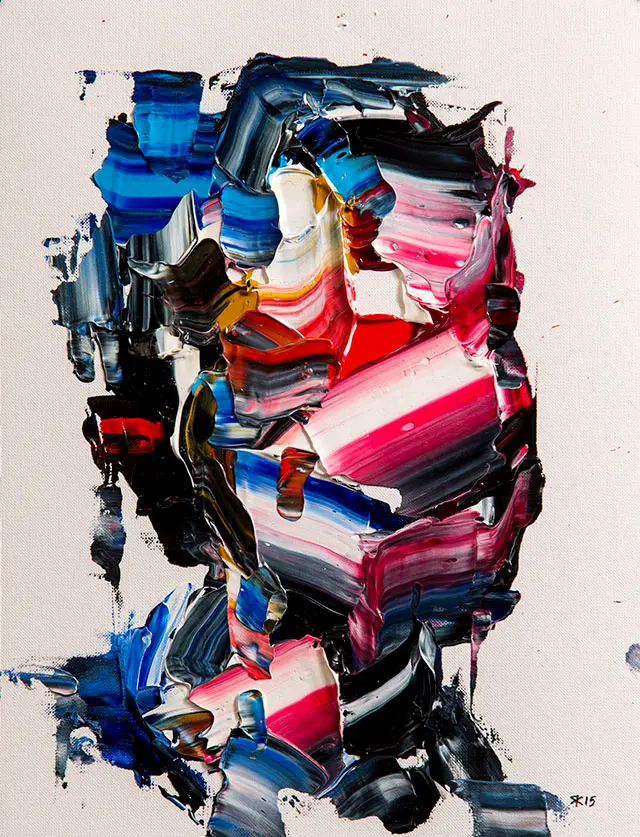 有哪些出色的使用厚涂手法的当代油画作品? - 知乎