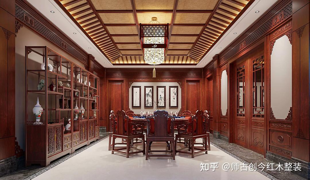 中式红木装修,传承宋代美学理念 - 知乎