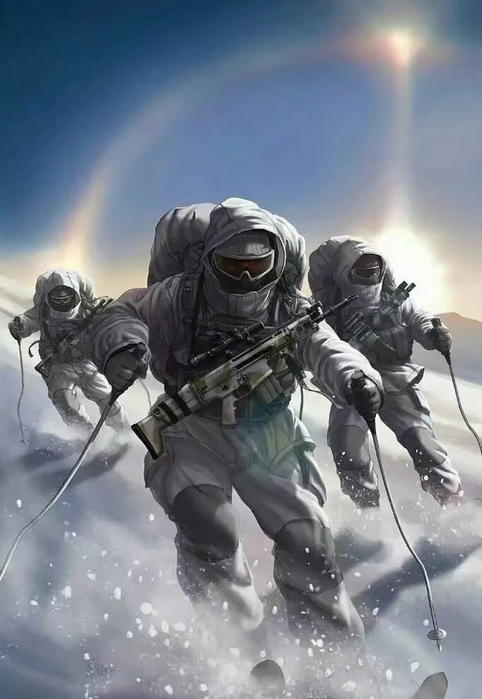 有没有帅气的二次元军事壁纸