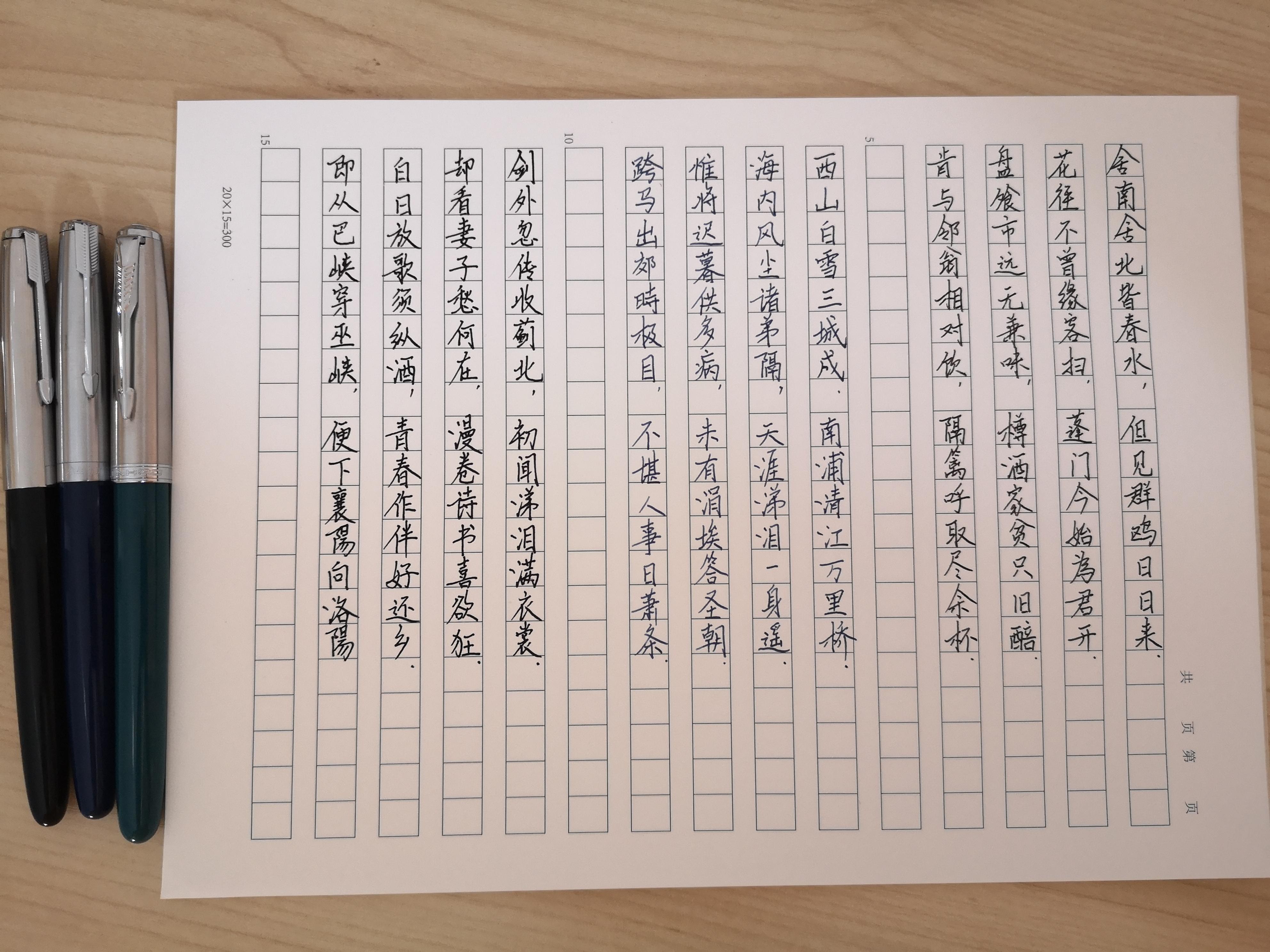 请问钢笔界中的爬格子是什么意思