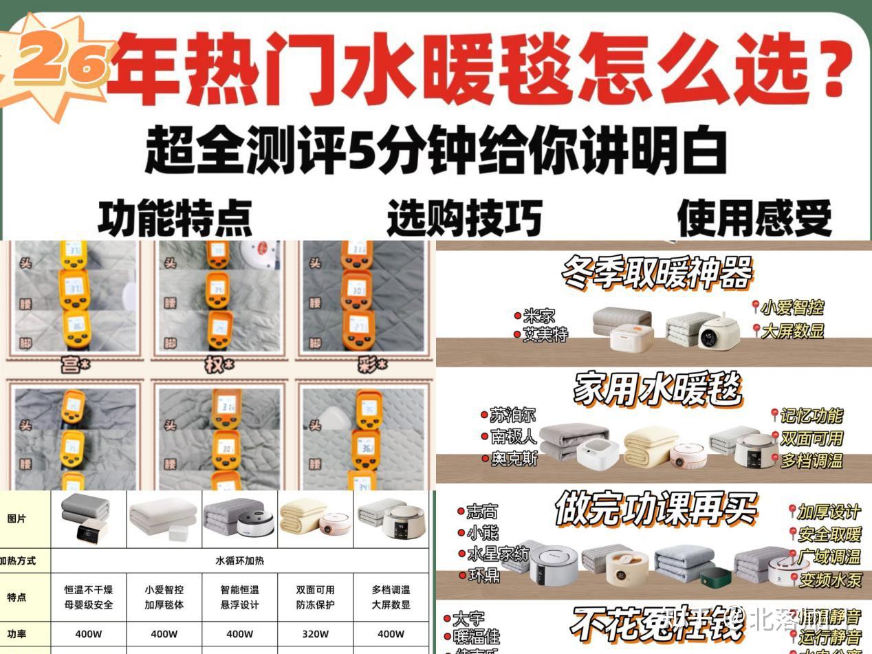 电热毯什么牌子最好最安全质量好?水暖毯和电热毯哪个好用?水暖毯推荐榜单:宫菱、权尚、彩虹、舒沐、美菱、史密斯等水暖毯测评数据公开,让你明白水热毯推荐2026谁是王者?