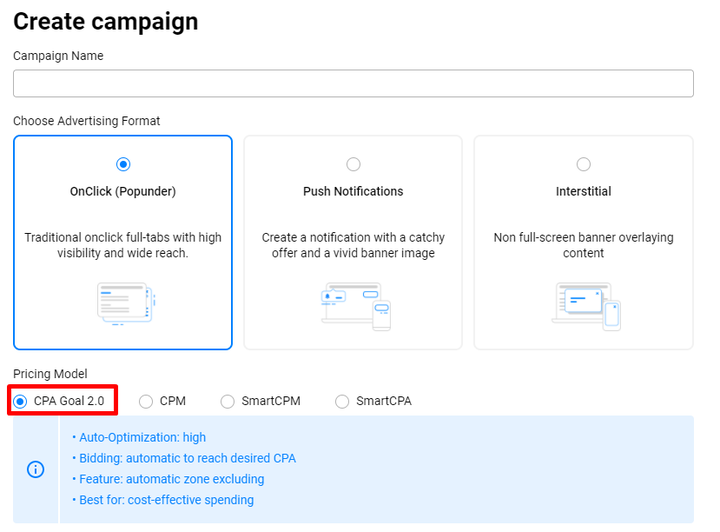 PropellerAds CPA Goal 2.0 是什么？ 知乎