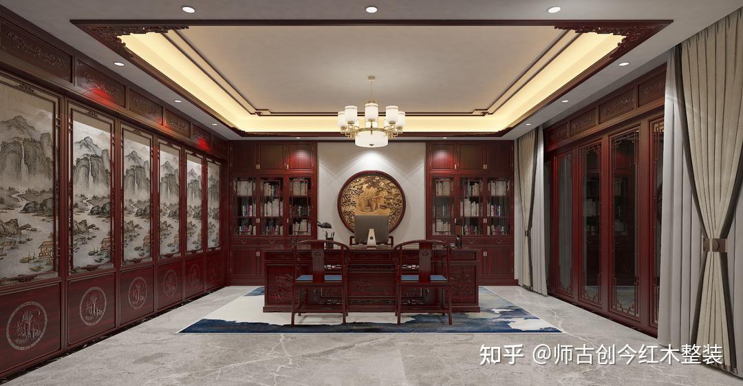 中式红木装修,诉说着生活本有的温情与安定 - 知乎
