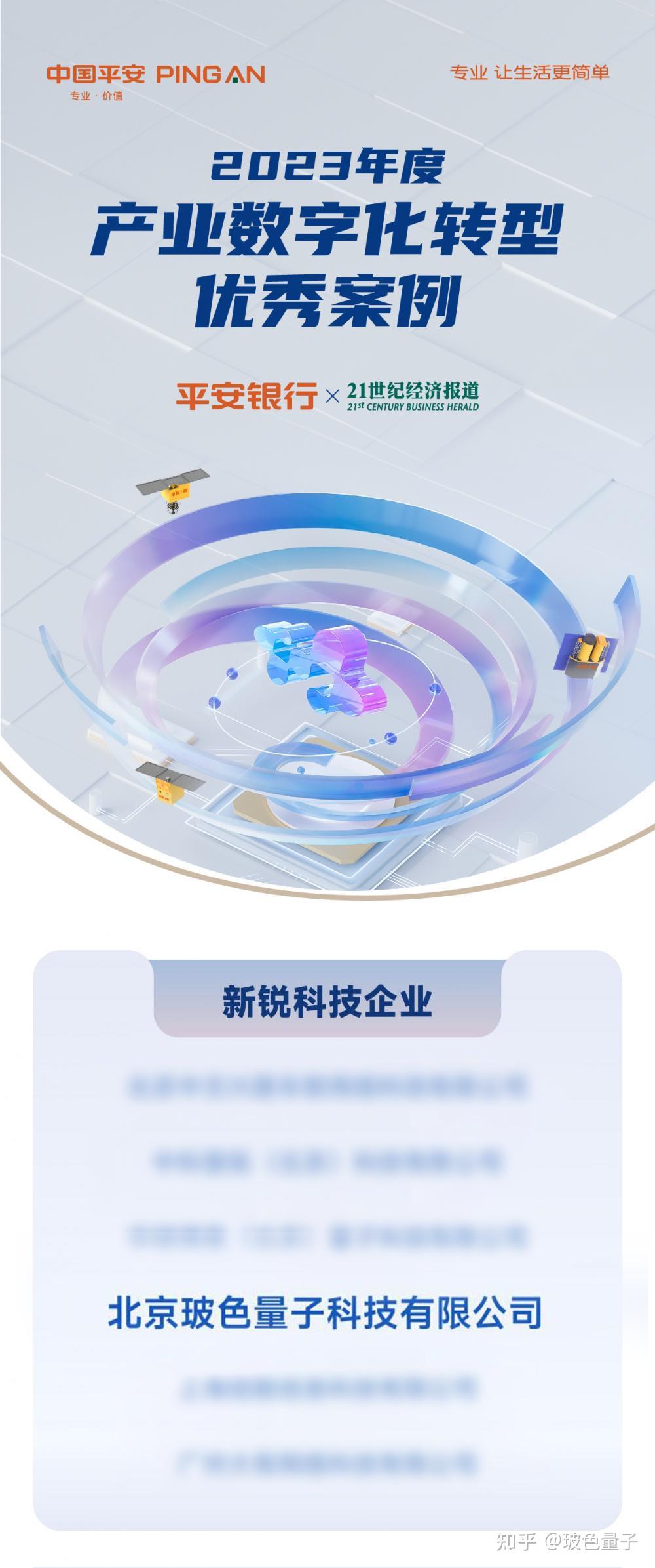 屡创佳绩！玻色量子与平安银行持续深化“量子计算+金融”创新合作- 知乎