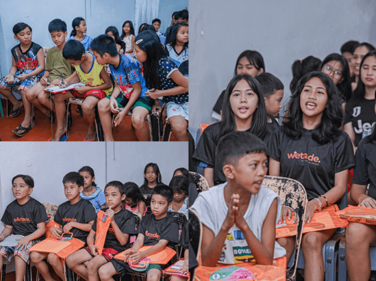 wetrade为菲律宾mayamot小学学生奉献爱心展现企业社会责任