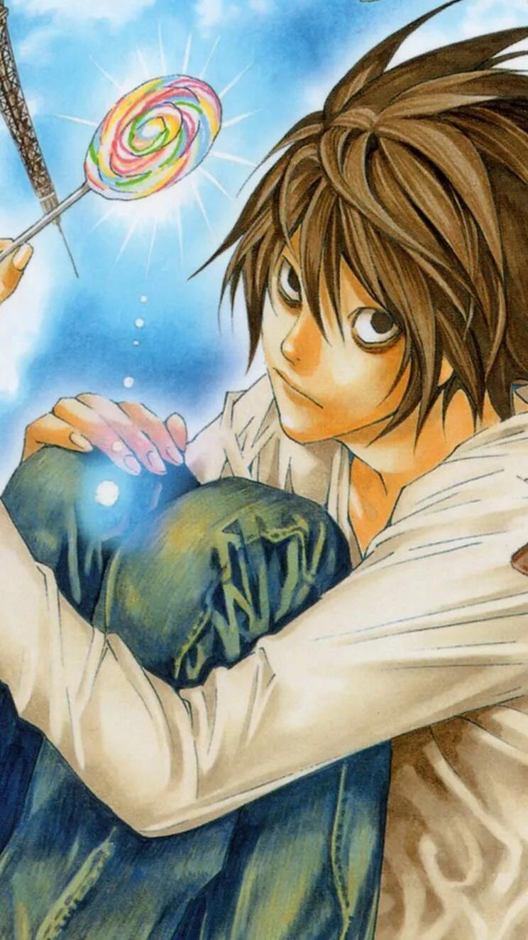 请问有没有关于动漫死亡笔记的图片推荐