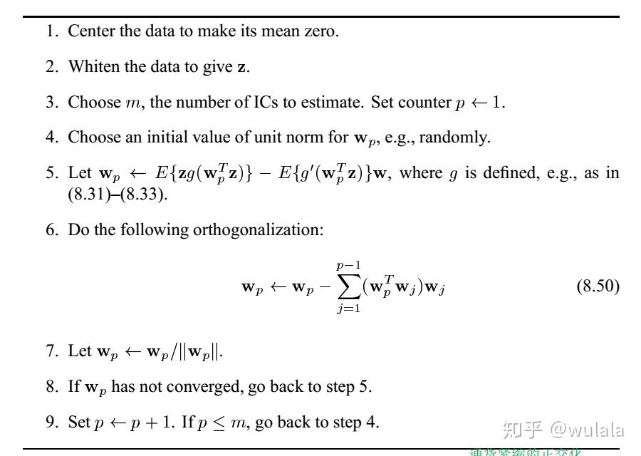 fastICA的原理是什么? - 知乎