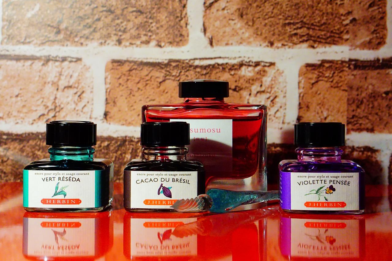 2. 针对钢笔专用墨