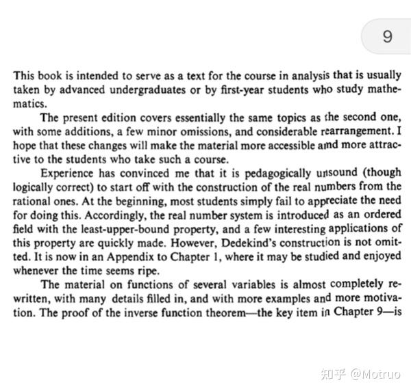 让大一数学小白学Rudin的人都是什么心态? - 知乎