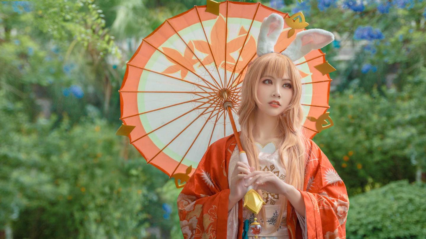 王者荣耀惊鸿舞公孙离cosplay