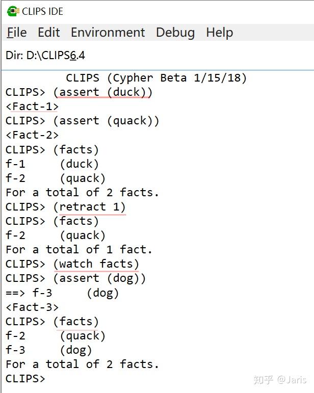 专家系统-CLIPS语言学习(1)fact & rule - 知乎