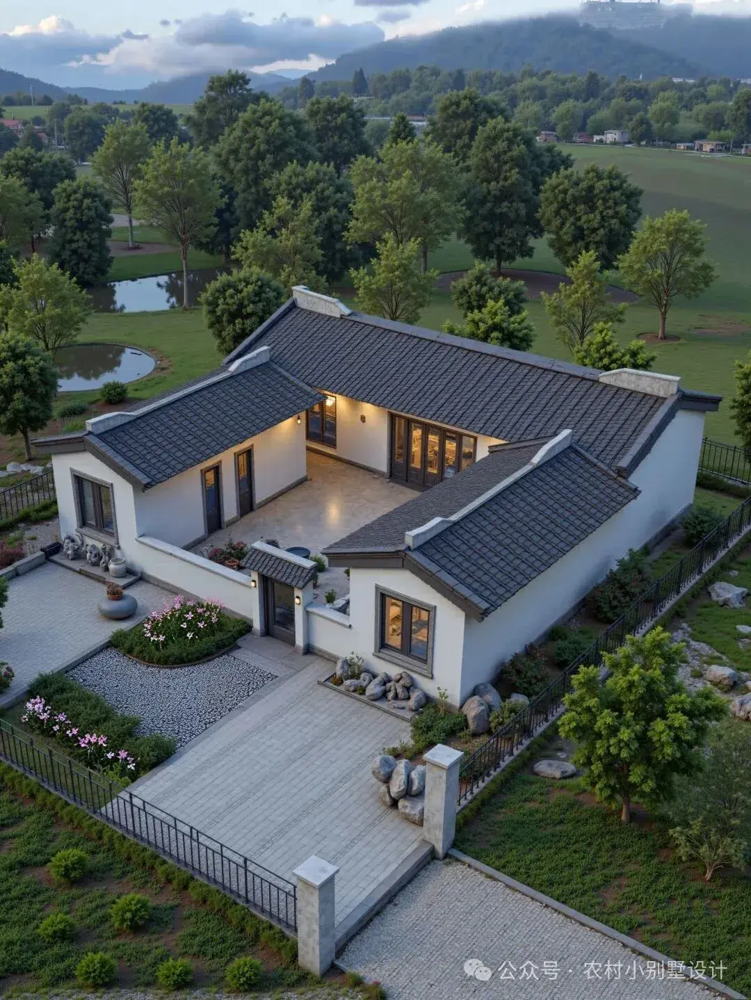 20套三合院一层设计;2026回家养老度假首选新中式自建房 - 知乎