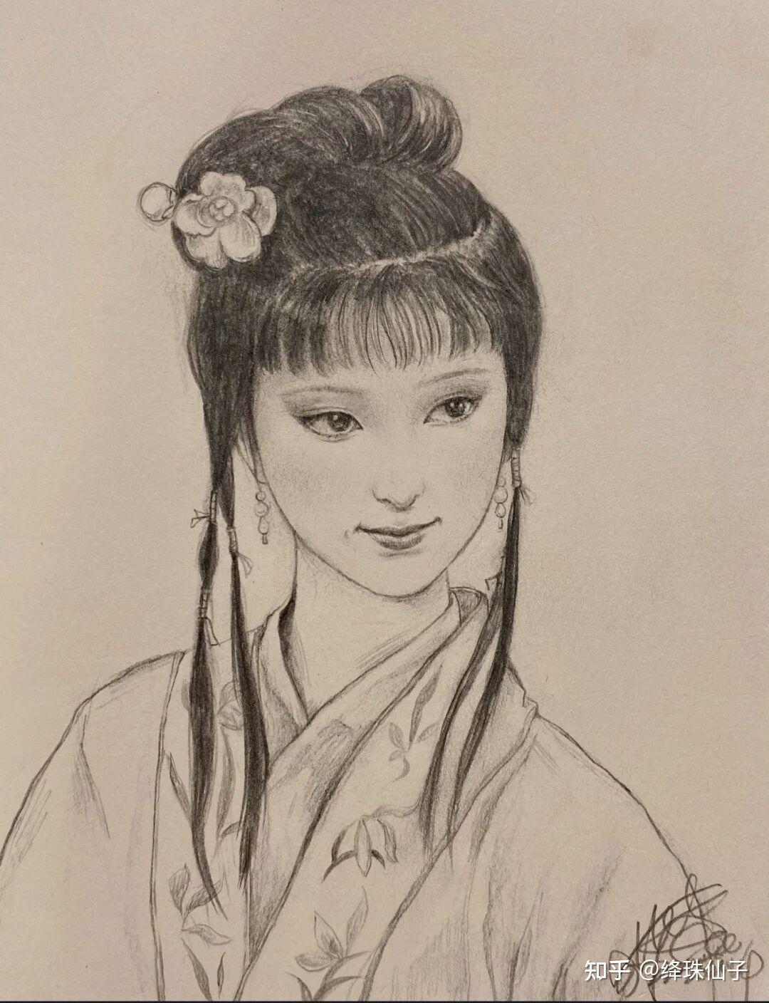 有人能通过书中对林黛玉描写的句子画出林黛玉最真实的画像吗? - 知乎