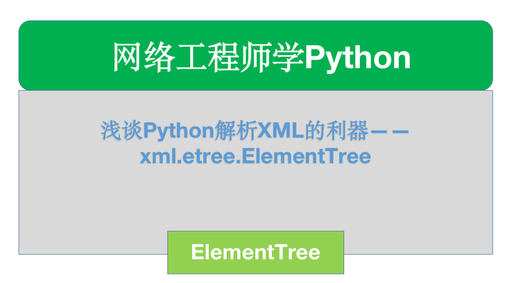 浅谈Python解析XML的利器——xml.etree.ElementTree - 知乎