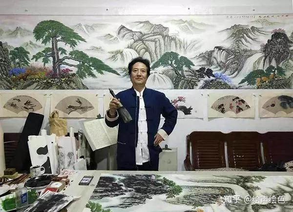 画家李瑞强——泼墨泼彩 天人合一 - 知乎