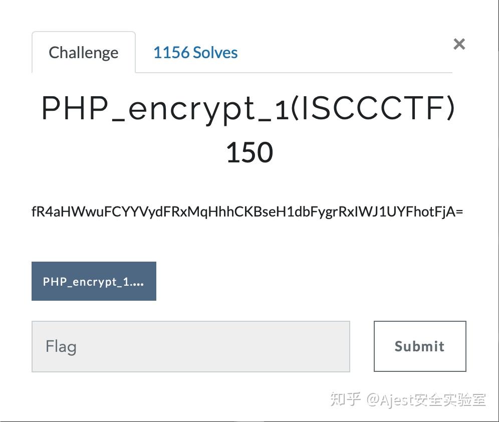 [CTF]BugkuCTF - Web - PHP_encrypt_1(ISCCCTF) - 知乎