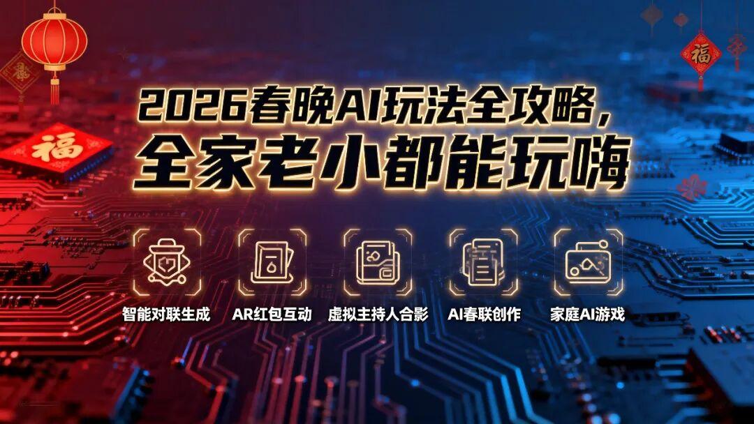 全面剧透!2026春晚AI玩法全攻略,全家老小都能玩嗨 - 知乎