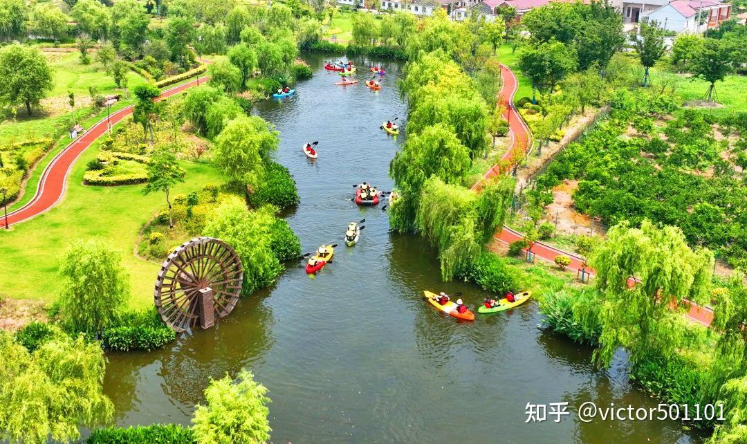 长兴岛上模规较大的市郊海岛公园