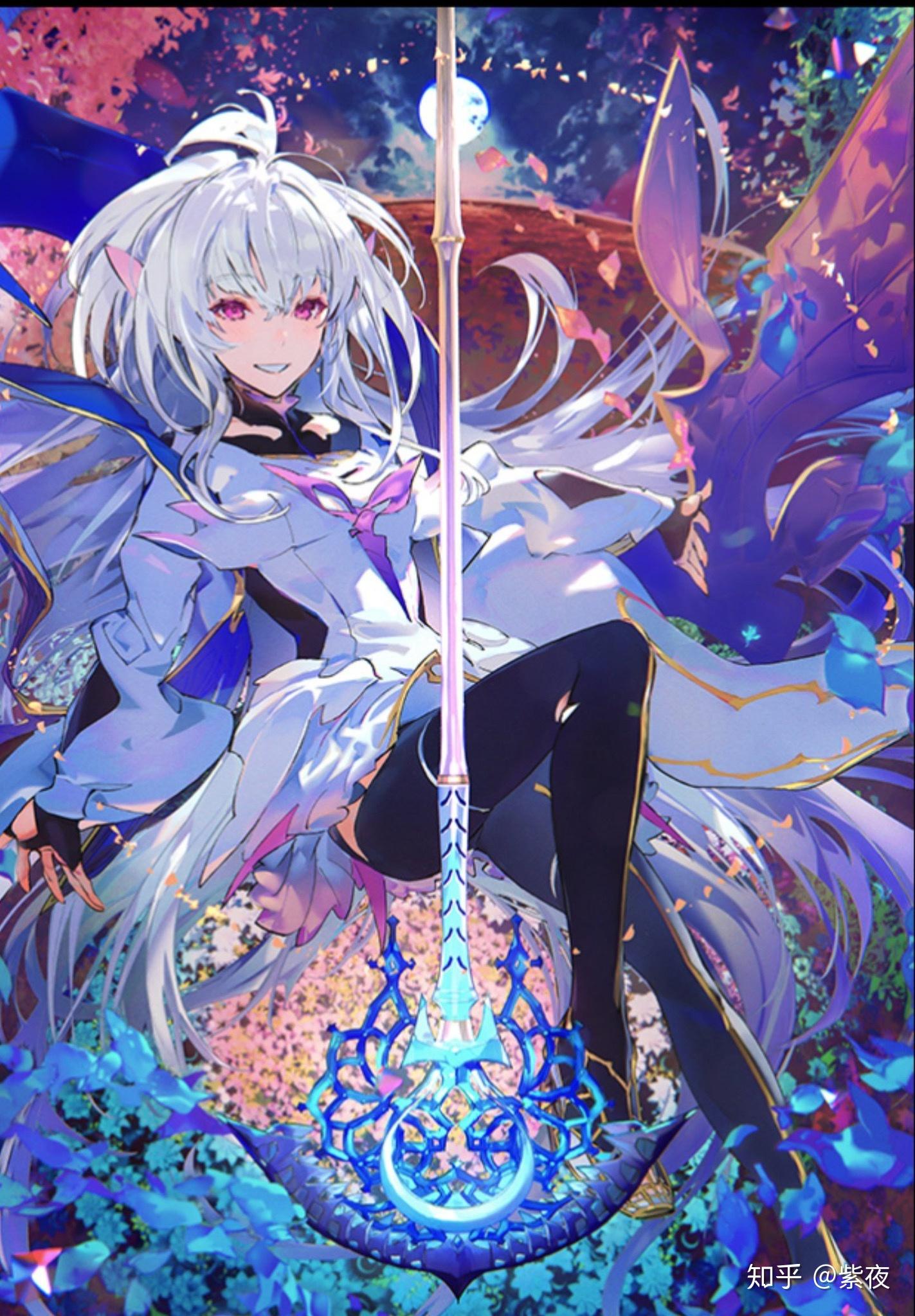 跪求fgo街机梅林女的立绘