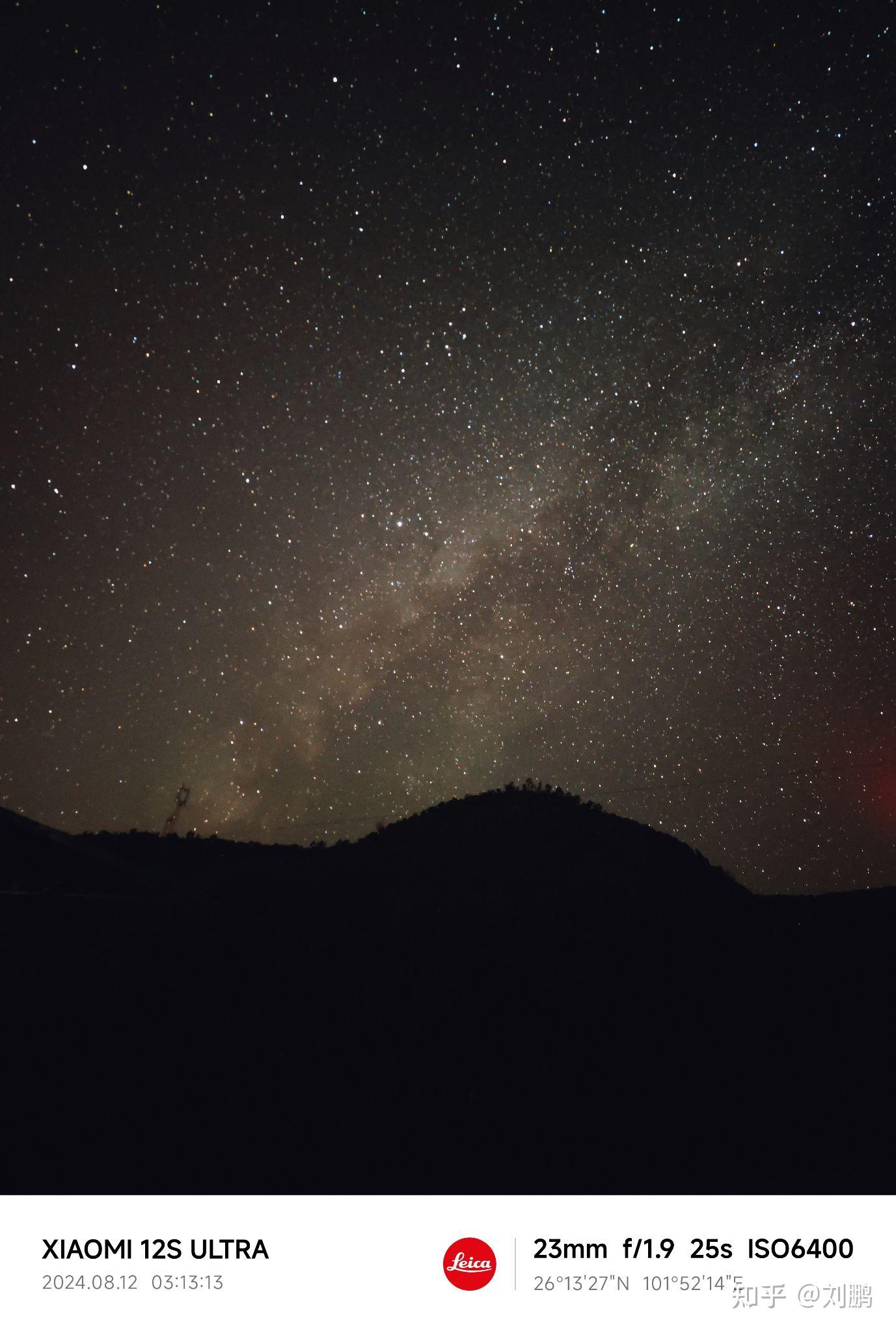 用手机能否拍出满天繁星的感觉