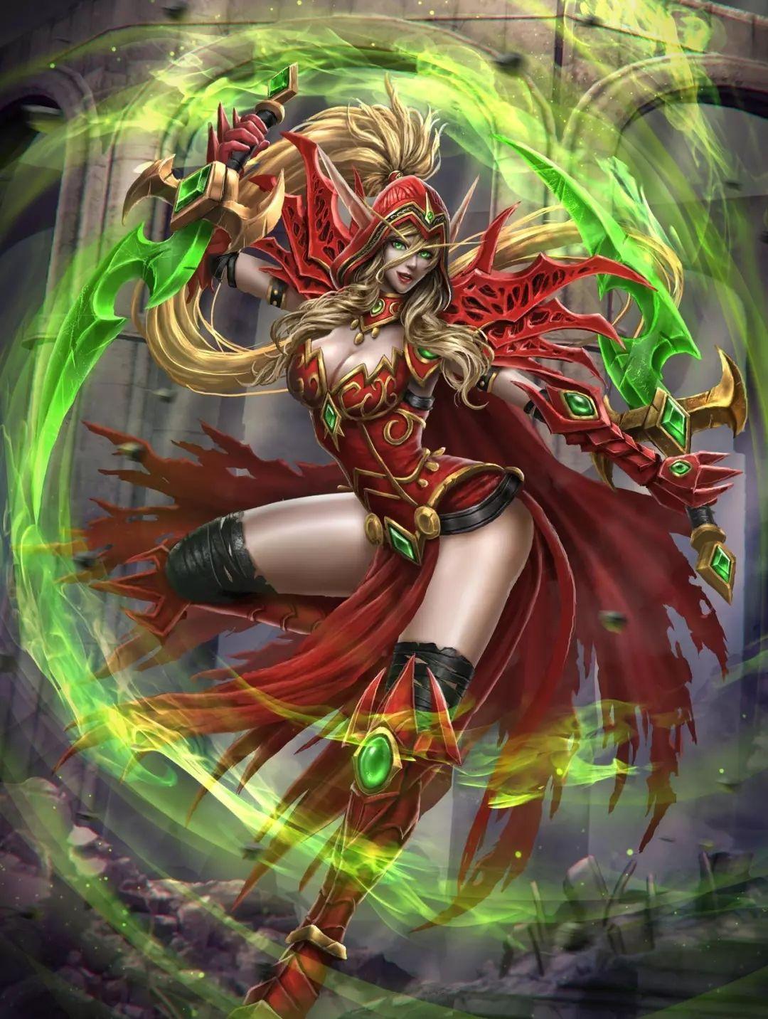 请问各位大佬有没有wow亡灵贼和血精灵贼的壁纸? - 知乎