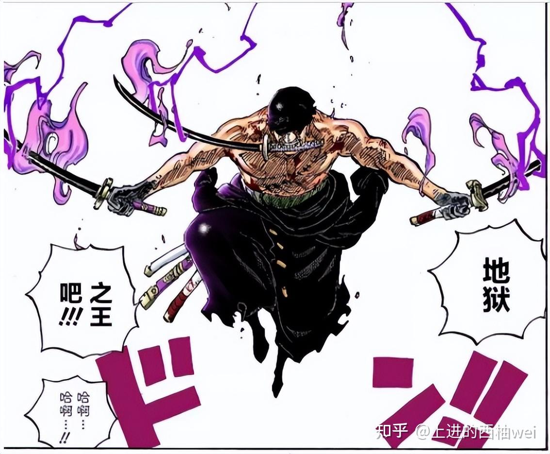 如何评价《海贼王》中索隆 vs 烬一战? - 知乎