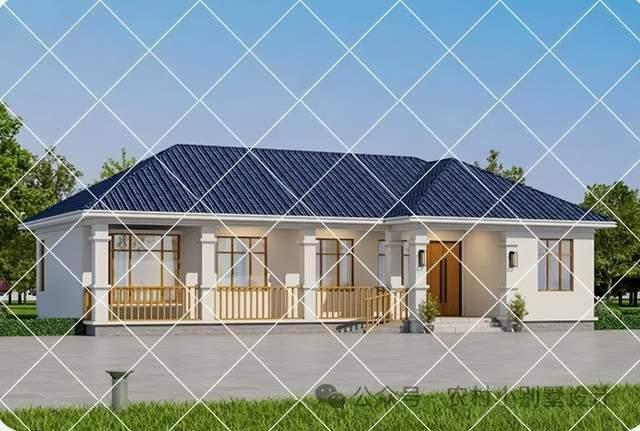 33套农村一层自建房设计图,经典户型不过时,乡村自建房设计别墅 - 知乎