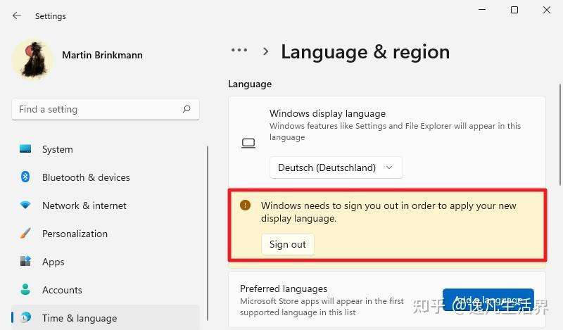 如何更改 Windows 11 显示语言 - 知乎