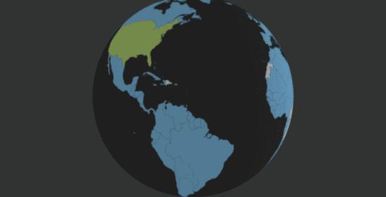 用python制作炫酷的滚动地球，仅十行代码不到！ - 知乎