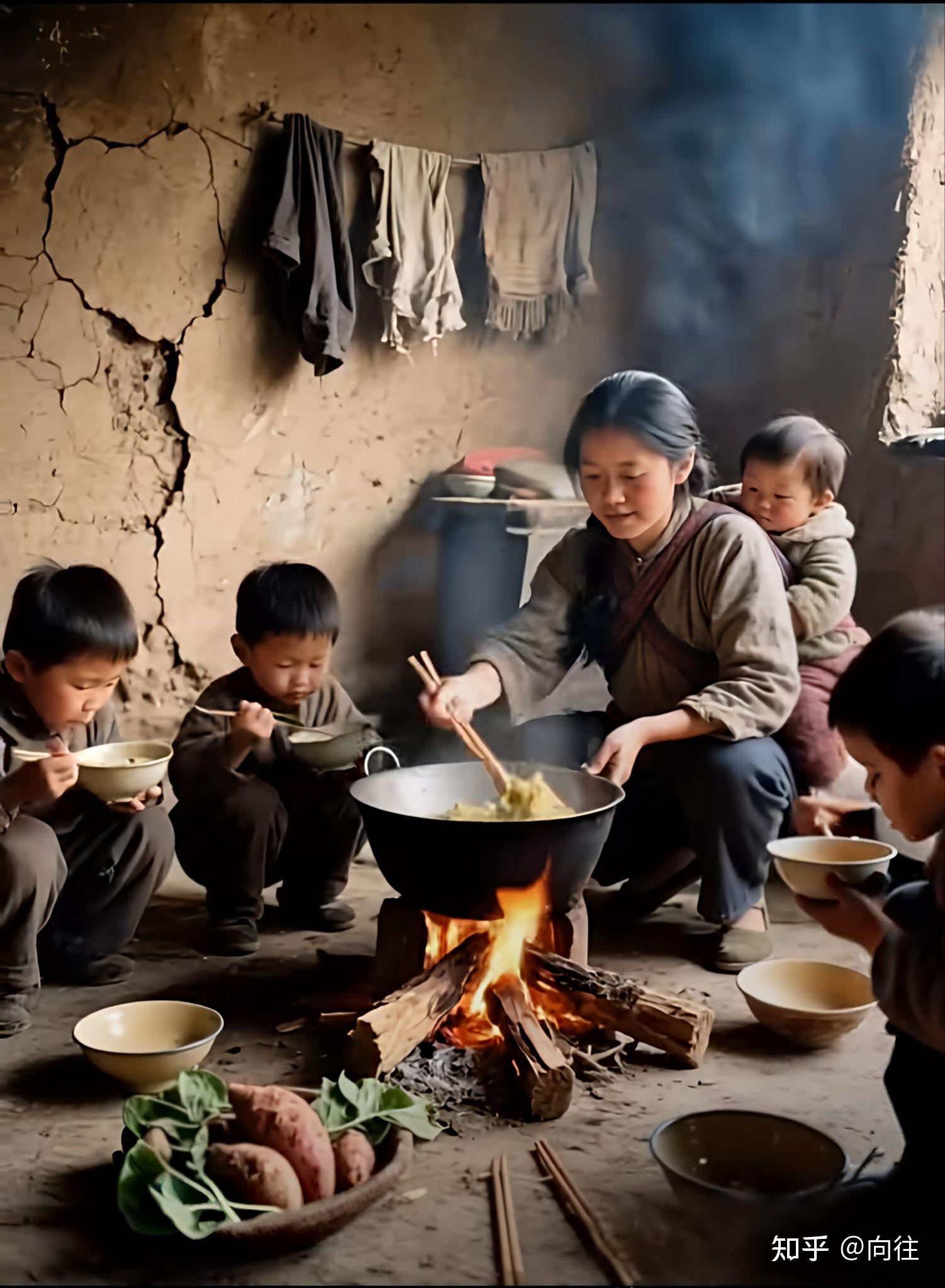 上世纪六十七十年代,为什么可以丰衣足食地养六个孩子,现在养两个孩子