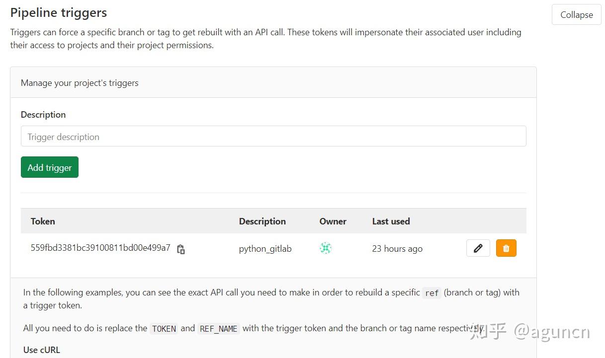how to run a python script automatically using gitlab... 使用python-gitlab触发gitlab的ci/cd pipeline - 知乎