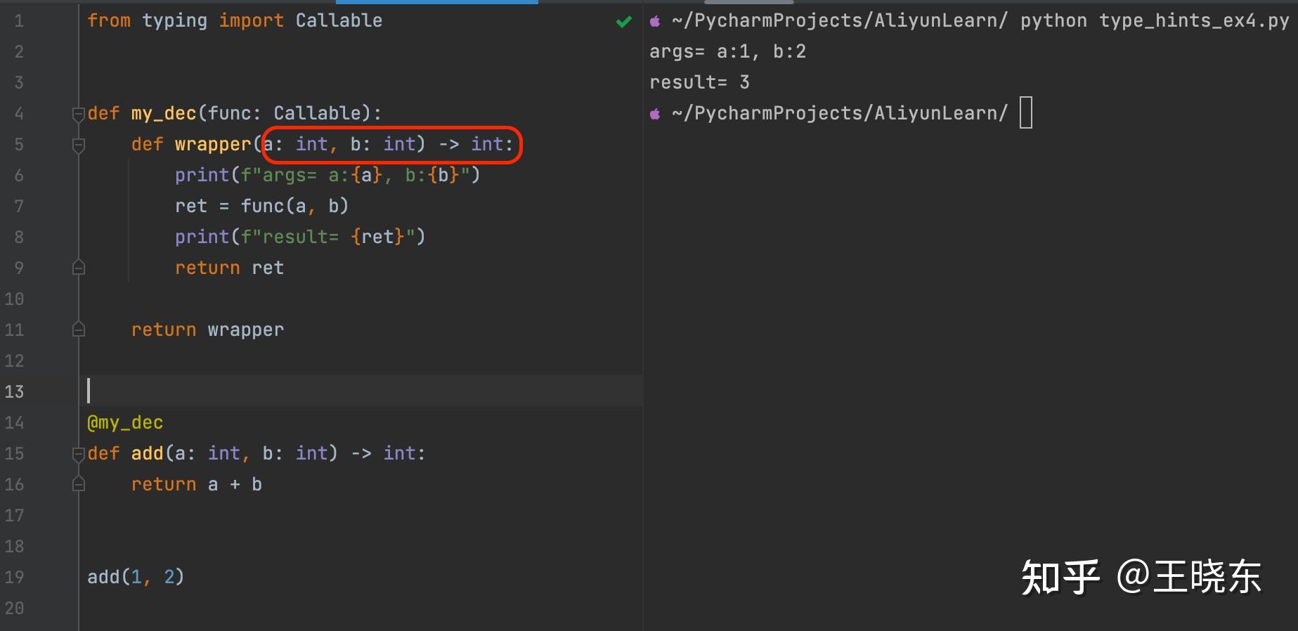 python的类型注解【type hints】 - 知乎